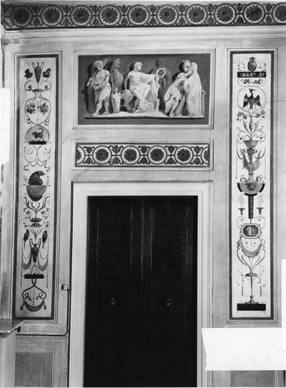 Scena d'insignazione e grottesche - Padova, Palazzo Manzoni
